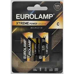 EUROLAMP Μπαταρία EXTREME C (LR14) 2ΤΕΜ 1,5V 147-24122 EUROLAMP Μπαταρία EXTREME C (LR14) 2ΤΕΜ 1,5V 147-24122