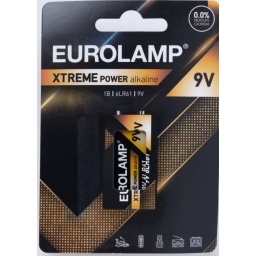 EUROLAMP Μπαταρία EXTREME 6LR61 1τμχ 9V 147-24124 EUROLAMP Μπαταρία EXTREME 6LR61 1τμχ 9V 147-24124