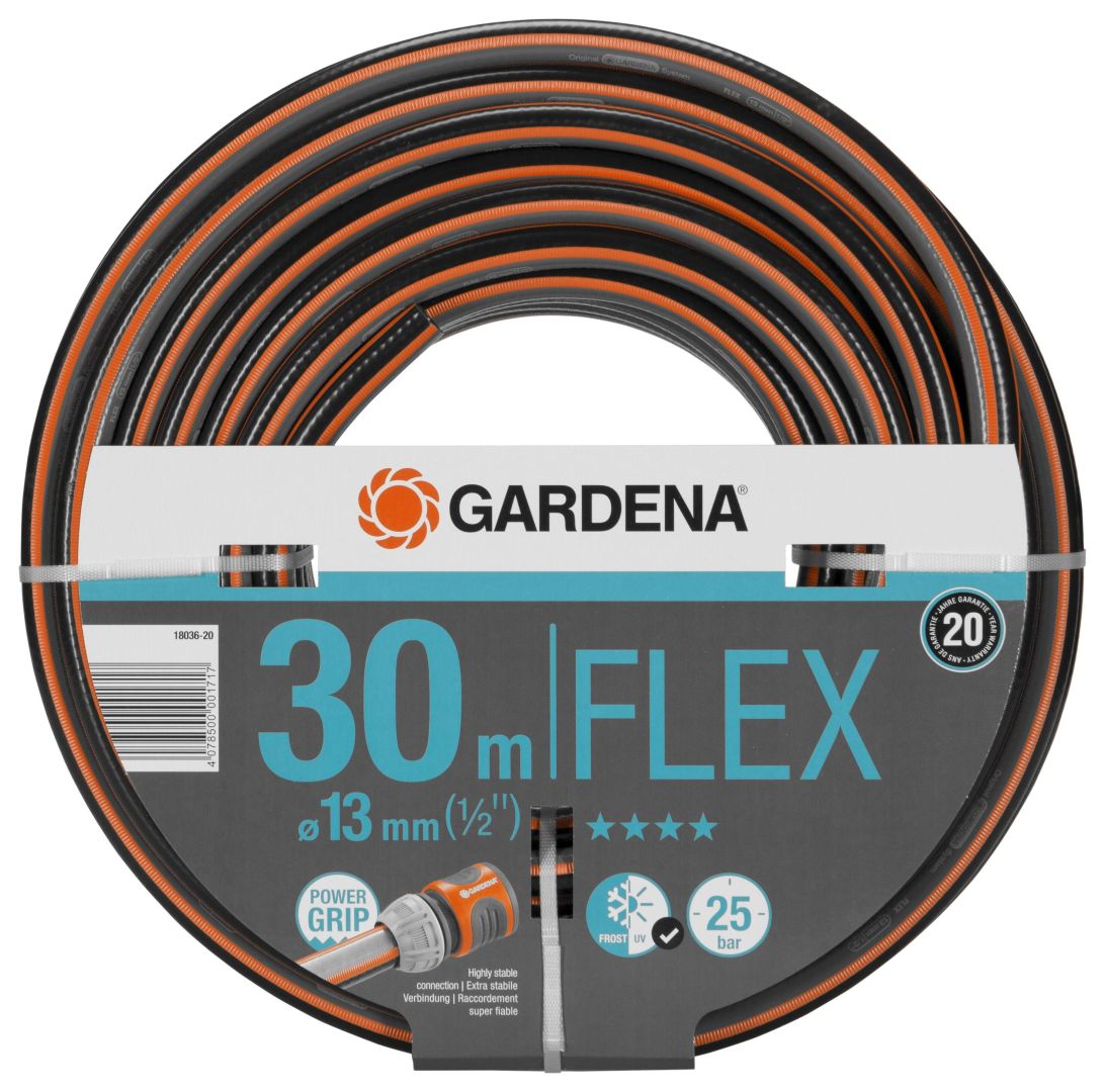 GARDENA Λάστιχο Ποτίσματος Comfort Flex 1/2″ 30m