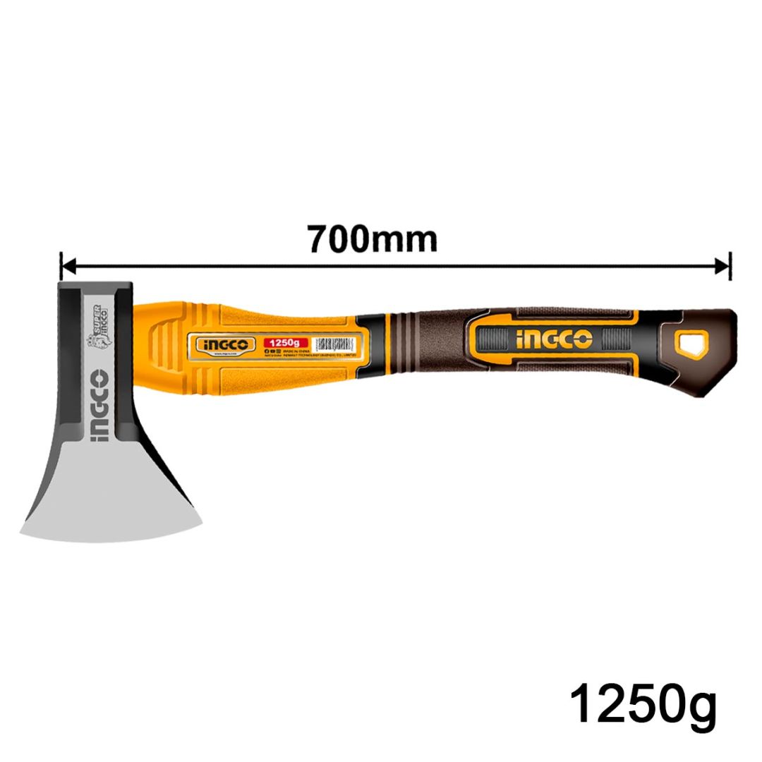 INGCO Τσεκούρι Σφυρήλατο 1250g INGCO Τσεκούρι Σφυρήλατο 1250g