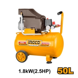 INGCO Αεροσυμπιεστής 50 Lit 2.5HP 1800W INGCO Αεροσυμπιεστής 50 Lit 2.5HP 1800W