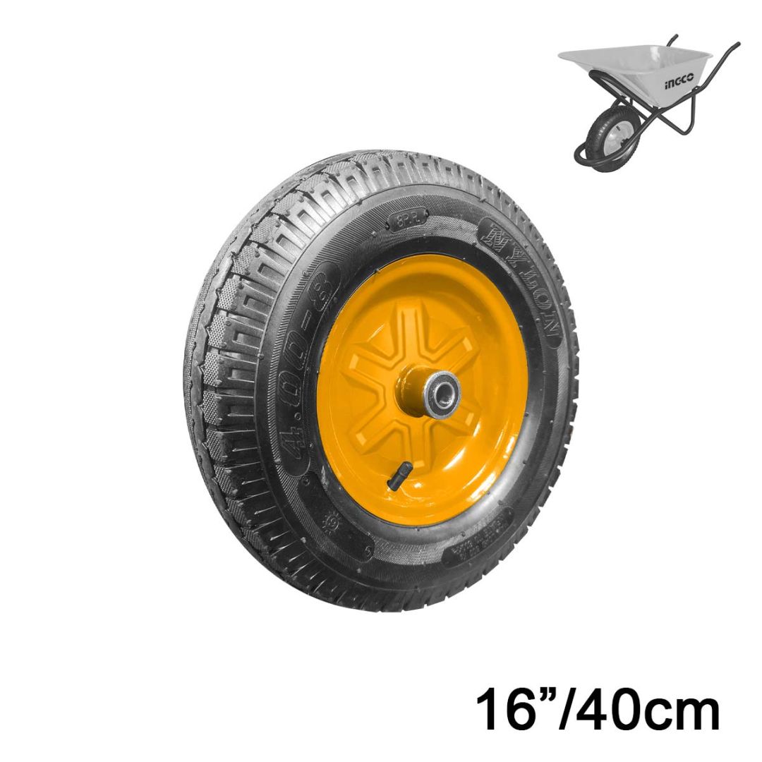 INGCO Τροχός Οικοδομικού Καροτσιού 16" max.160kg INGCO Τροχός Οικοδομικού Καροτσιού 16" max.160kg