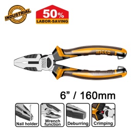 INGCO Πένσα Επαγγελματική 50% Λιγότερη Δύναμη 6"/160mm INGCO Πένσα Επαγγελματική 50% Λιγότερη Δύναμη 6"/160mm