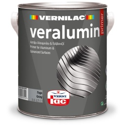 VERNILAC Veralumin Αστάρι Αλουμινίου & Γαλβανιζέ Γκρι VERNILAC Veralumin Αστάρι Αλουμινίου & Γαλβανιζέ Γκρι